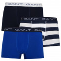 3PACK kék Gant férfi boxeralsó (902113013-409)