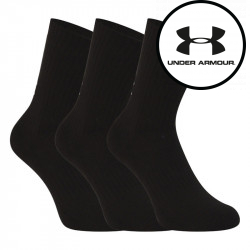 3PACK fekete Under Armour zokni (1358345 001)