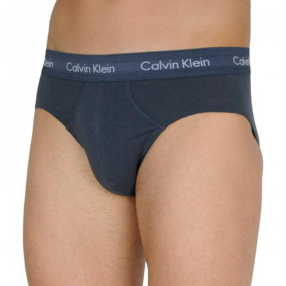 3PACK Férfi slip alsónadrág Calvin Klein tarka (U2661G-KKV)