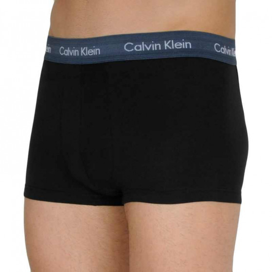 3PACK fekete Calvin Klein férfi boxeralsó (U2664G-MC0)