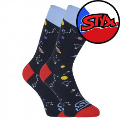 Styx Bolygók  hosszú vidám zoknik (H1057)