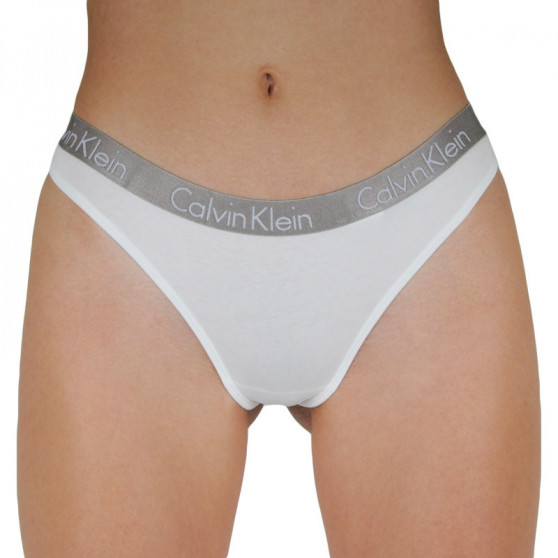 3PACK tarka Calvin Klein női tanga (QD3560E-T7W)
