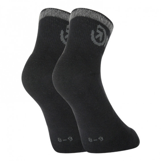 3PACK fekete Meatfly zokni (Middle Black)