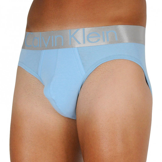 3PACK Férfi slip alsónadrág Calvin Klein tarka (NB2452A-KHW)