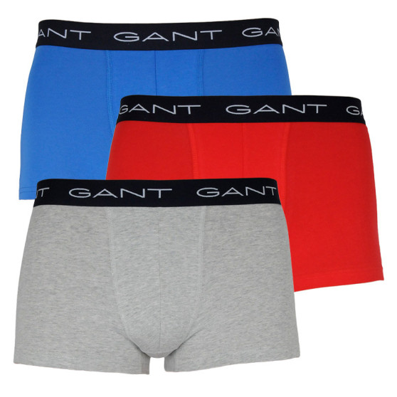 3PACK többszínű Gant férfi boxeralsó (902123003-620)