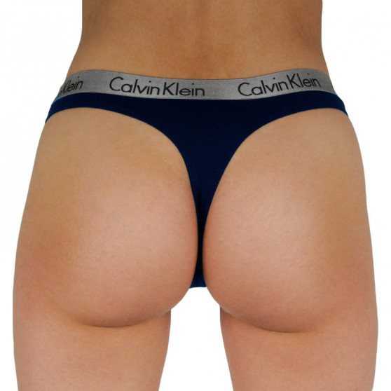 3PACK tarka Calvin Klein női tanga (QD3560E-T7W)