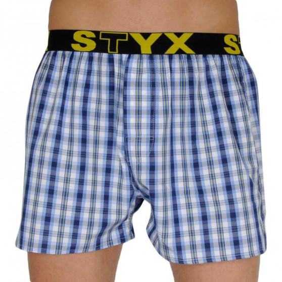 10PACK férfi klasszikus boxeralsó Styx sport gumi (B101234567802)