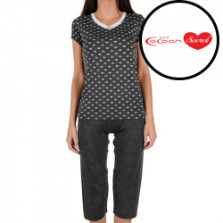Cocoon Secret Fekete  női pizsama (COC3046-KK)