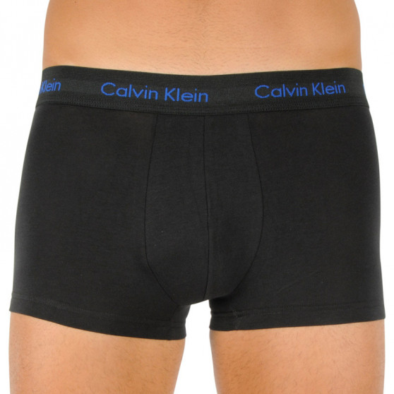 3PACK fekete Calvin Klein férfi boxeralsó (U2664G-WHN)