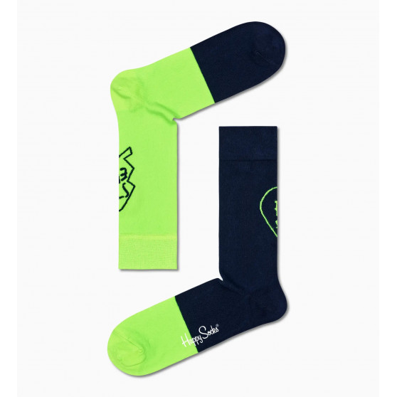 2PACK zokni Happy Socks Bestie zokni ajándék szett (XBES02-6500)