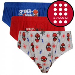 3PACK Spiderman E plus M tarka fiú fecske alsónadrág (SPIDER-C)