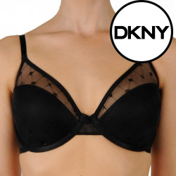 Női melltartó DKNY fekete merevítővel (DK4040 B7P)