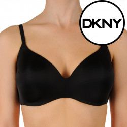 Női melltartó DKNY fekete párnázott (DK4047 B7P)