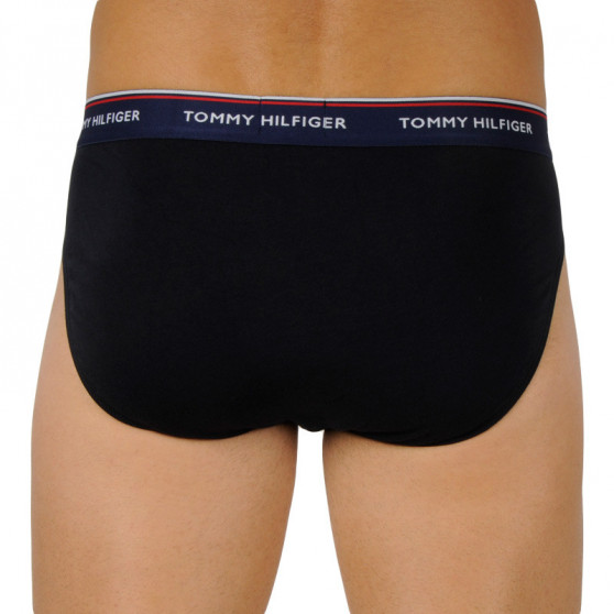 3PACK sötétkék Tommy Hilfiger férfi slip alsónadrág (UM0UM01655 0VW)