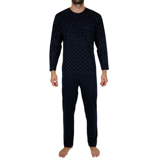 Cornette Kék Martin  férfi pizsama (309/187)