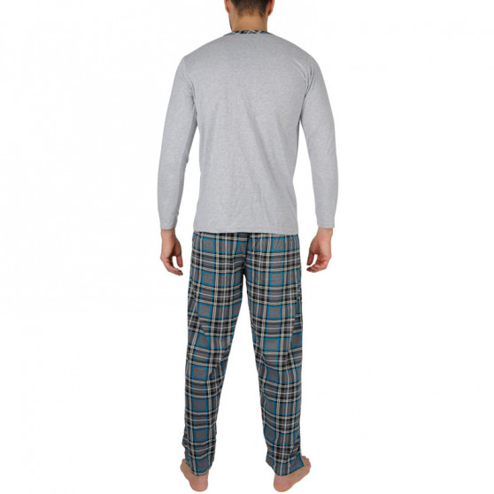 La Penna Szürke  férfi pizsama (LAP-K-18002)