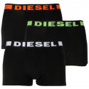 3PACK fekete Diesel férfi boxeralsó (00CKY3-0BAOF-E4101)