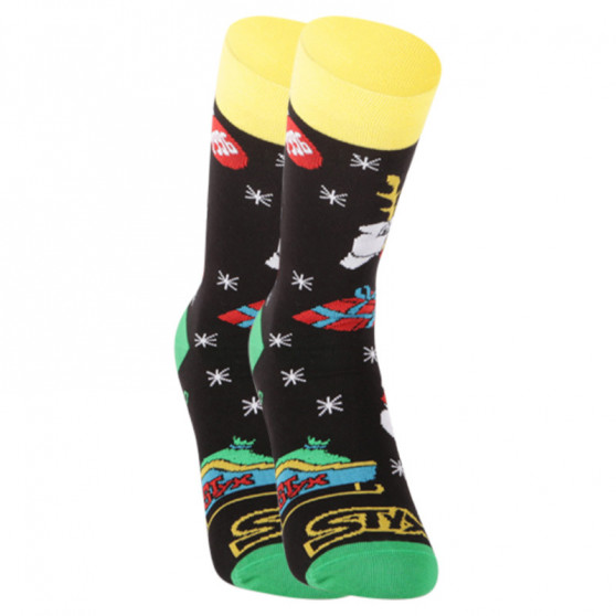 Styx Karácsony  hosszú vidám zoknik (H1258)