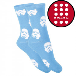 E plus M Kék Star Wars  gyerek zoknik (STARWARS-F)