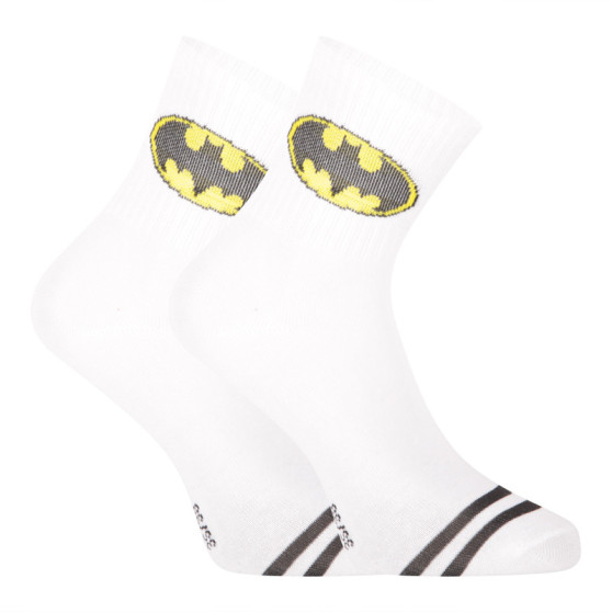 E plus M Fehér Batman  gyerek zoknik (BATMAN-A)