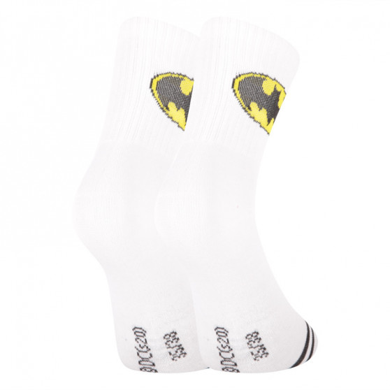E plus M Fehér Batman  gyerek zoknik (BATMAN-A)