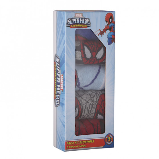 5PACK Spiderman tarka Cerdá gyerek zoknik (2200007418)