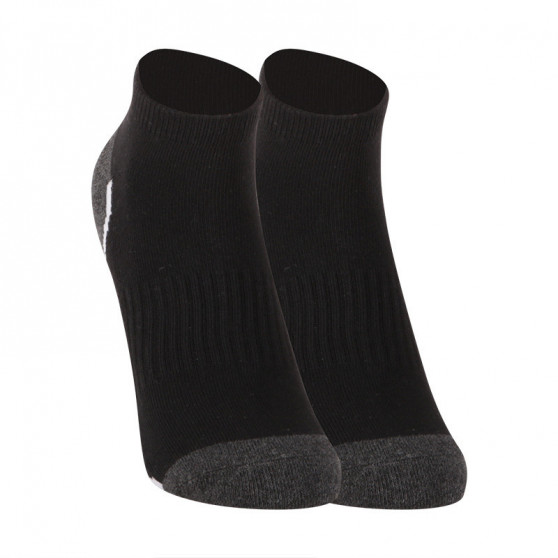 3PACK fekete rövid DIM női zokni (DI0005US-A02)