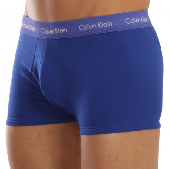3PACK kék Calvin Klein férfi boxeralsó (U2664G-WHV)