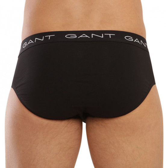 3PACK Fekete Gant férfi slip alsónadrág (900003001-005)