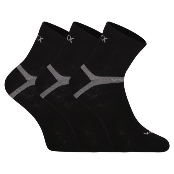 3PACK fekete VoXX zokni (Rexon)