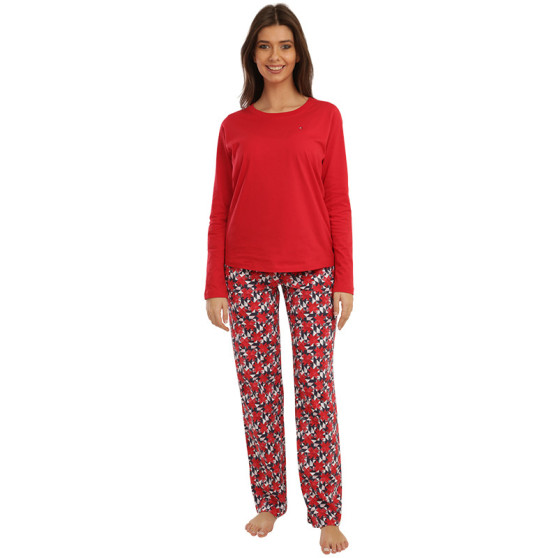 Tommy Hilfiger Piros  női pizsama (UW0UW03494 0WI)