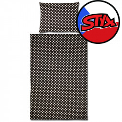 Styx Art pöttyös  pamut-szatén ágynemű (LP1055)