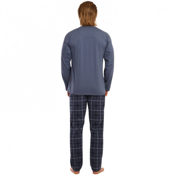 Cornette Kék Patrick  férfi pizsama (458/190)