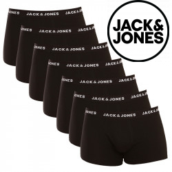 7PACK fekete Jack and Jones férfi boxeralsó (12171258)