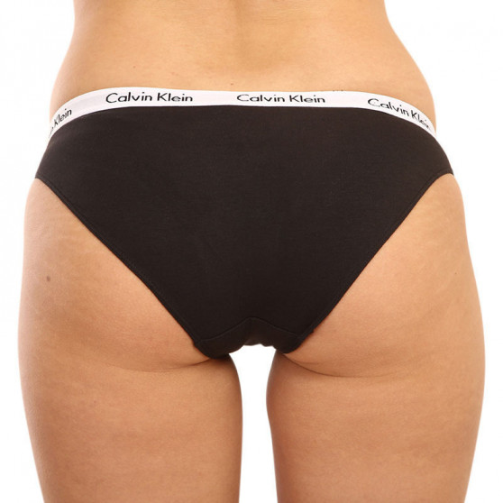 3PACK nagyméretű tarka Calvin Klein női alsók (QD3801E-W5A)