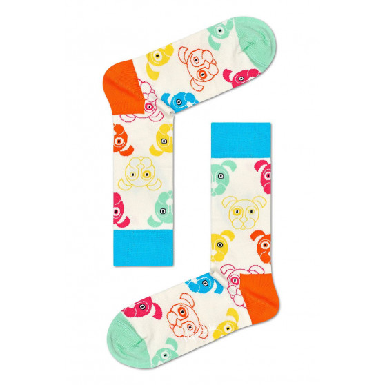 3PACK zoknik Happy Socks Vegyes kutya ajándék doboz (XDOG08-0100)