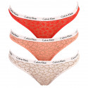 3PACK tarka Calvin Klein női alsók (QD3926E-W5F)