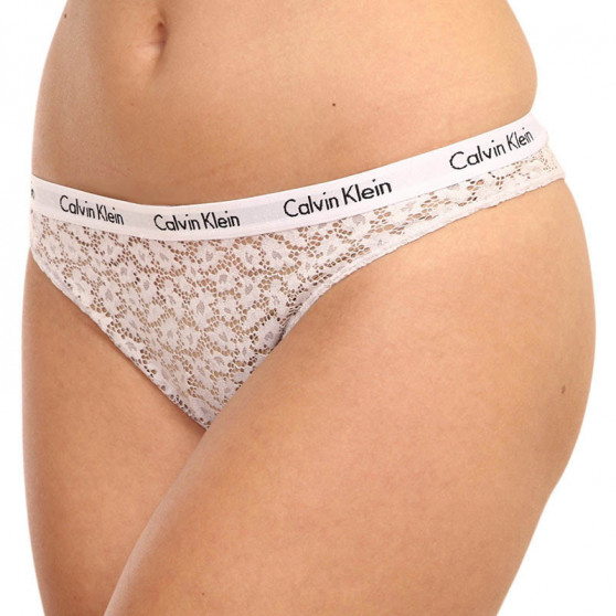 3PACK Tarka Calvin Klein női brazil alsó (QD3925E-W5F)