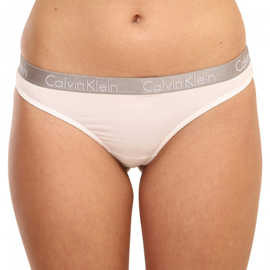 3PACK tarka Calvin Klein női tanga (QD3560E-W5E)