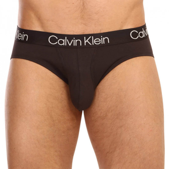 3PACK tarka Calvin Klein férfi slip alsónadrág (NB2969A-XYE)