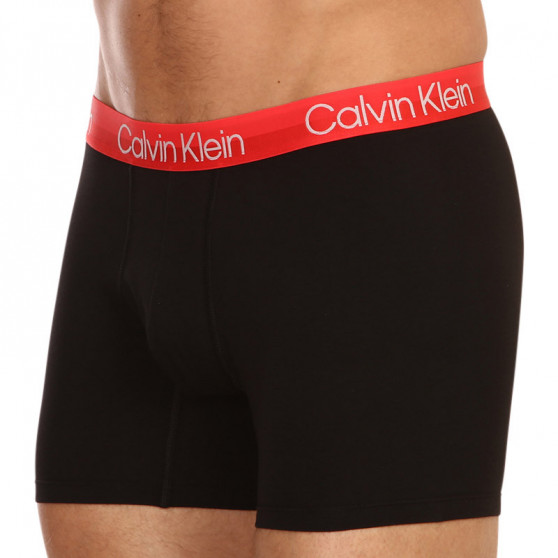 3PACK fekete Calvin Klein férfi boxeralsó (NB2971A-XYD)