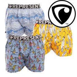 3PACK exclusive Mike Represent férfi boxeralsó (7828995)