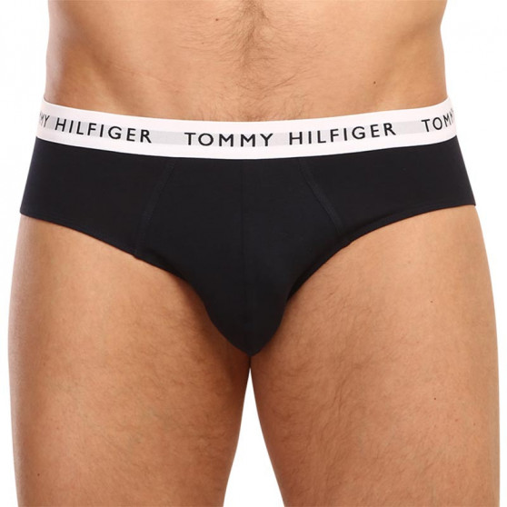 3PACK sötétkék Tommy Hilfiger férfi slip alsónadrág (UM0UM02389 0TA)