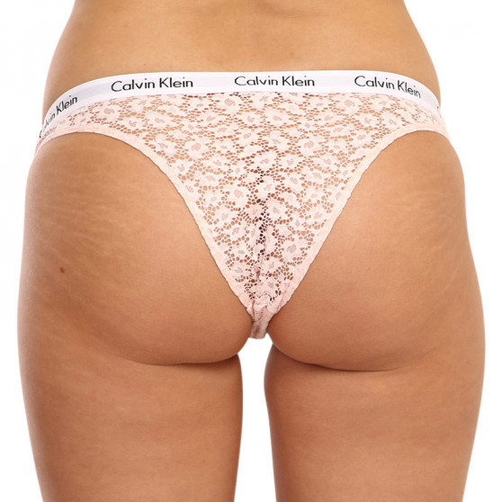 3PACK Tarka Calvin Klein női brazil alsó (QD3925E-24X)