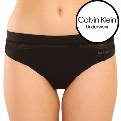 Calvin Klein Fekete  női tanga (QF6047E-UB1)