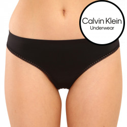 Calvin Klein Fekete  női tanga (QF4480E-001)