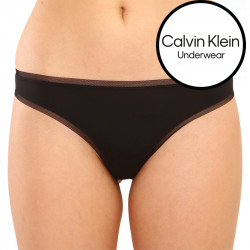Calvin Klein Fekete  női tanga (QF1666E-001)