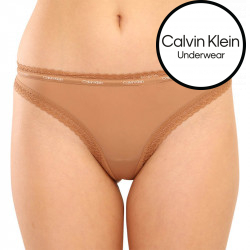 Calvin Klein Barna  női tanga (QD3763E-BO8)