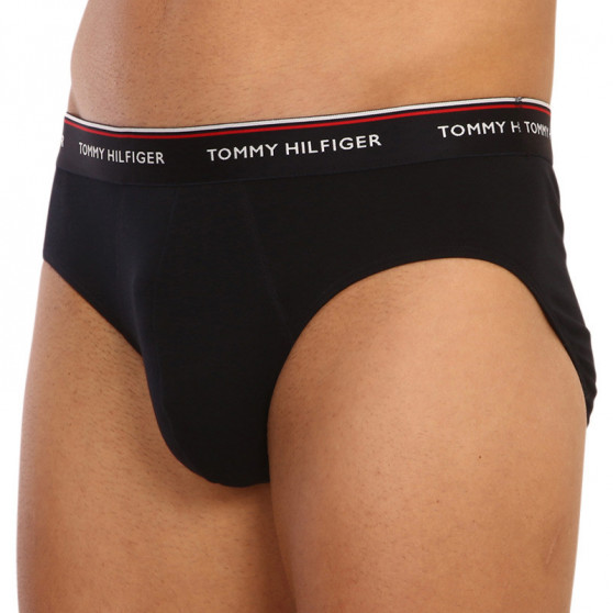 3PACK sötétkék Tommy Hilfiger férfi slip alsónadrág (UM0UM01655 0S5)