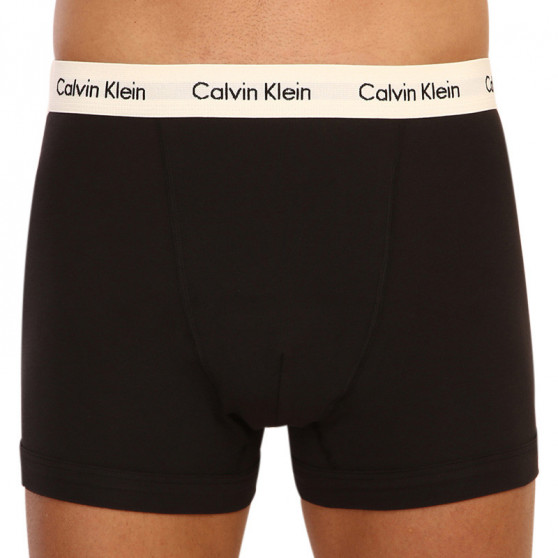 3PACK fekete Calvin Klein férfi boxeralsó (U2662G-1UV)